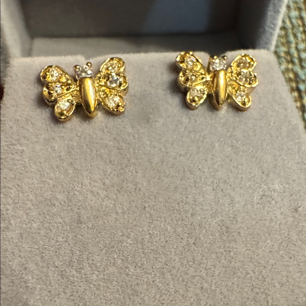 3094 Swarovski Crystal Elements Post Earrings - image 2